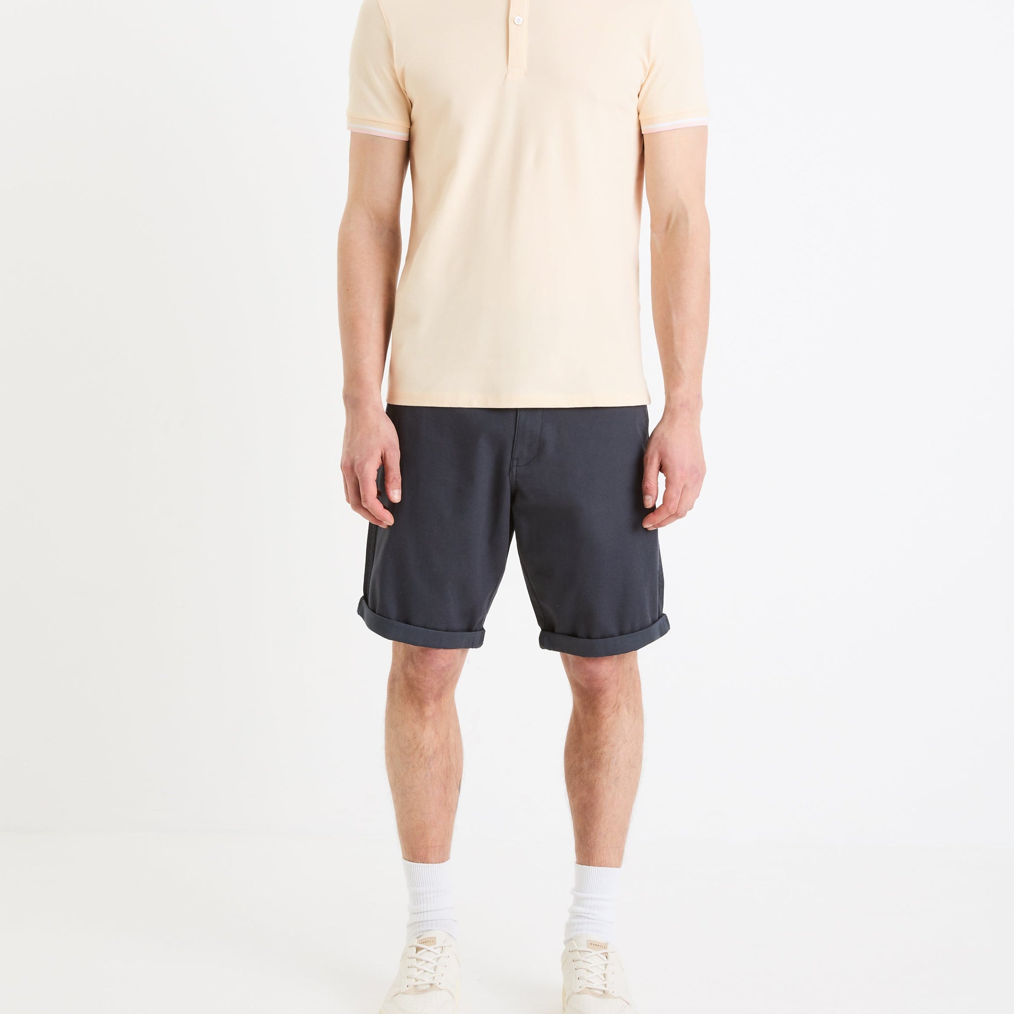 polo mc pique col contrastÃƒÂ©