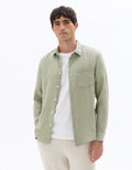 100% Linen Regular Fit Shirt Celio