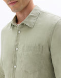 100% Linen Regular Fit Shirt Celio
