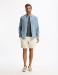 Daflix Blue Storm Long Sleeves Shirt Celio