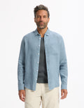 Daflix Blue Storm Long Sleeves Shirt Celio