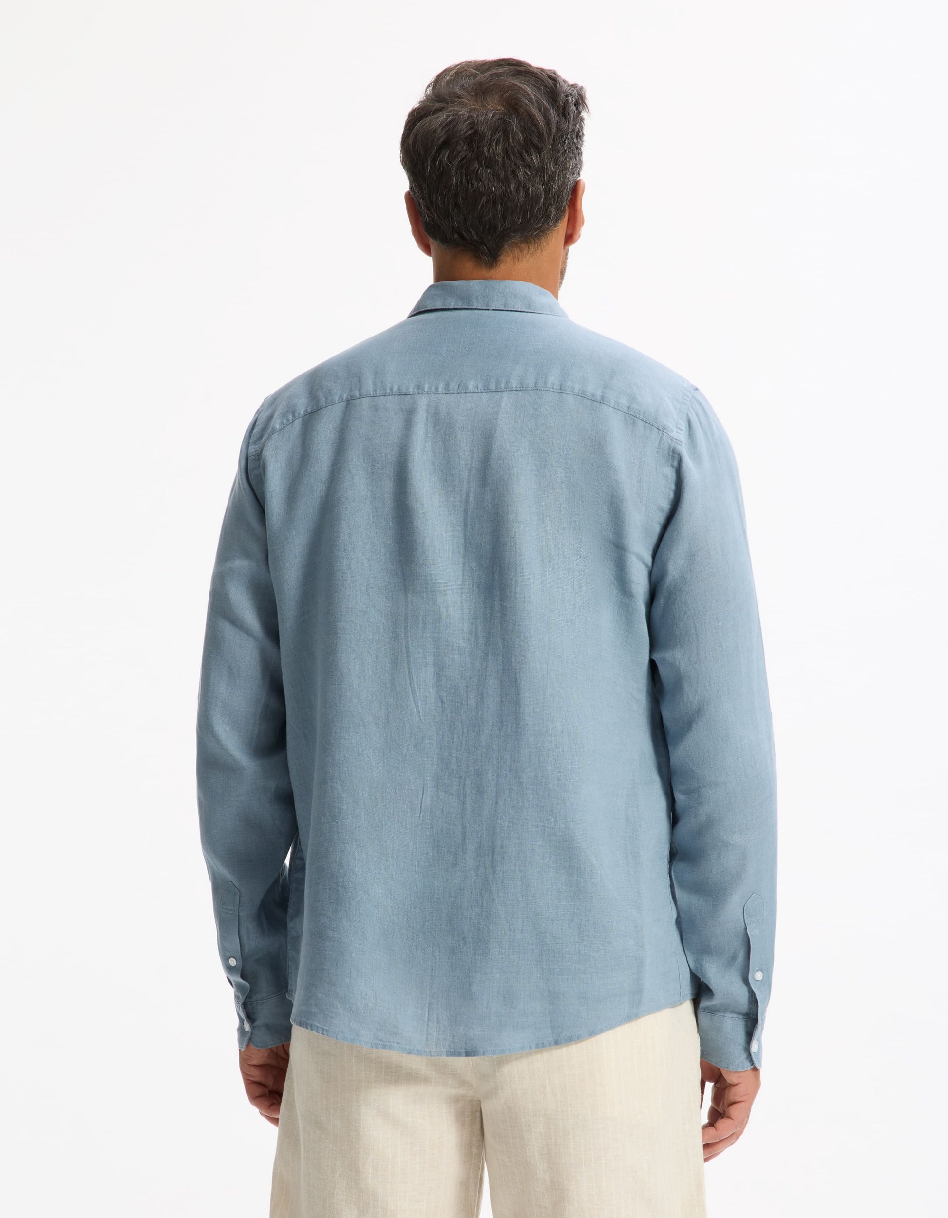 Daflix Blue Storm Long Sleeves Shirt Celio
