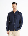 Chemise 100% LIN COL FR
