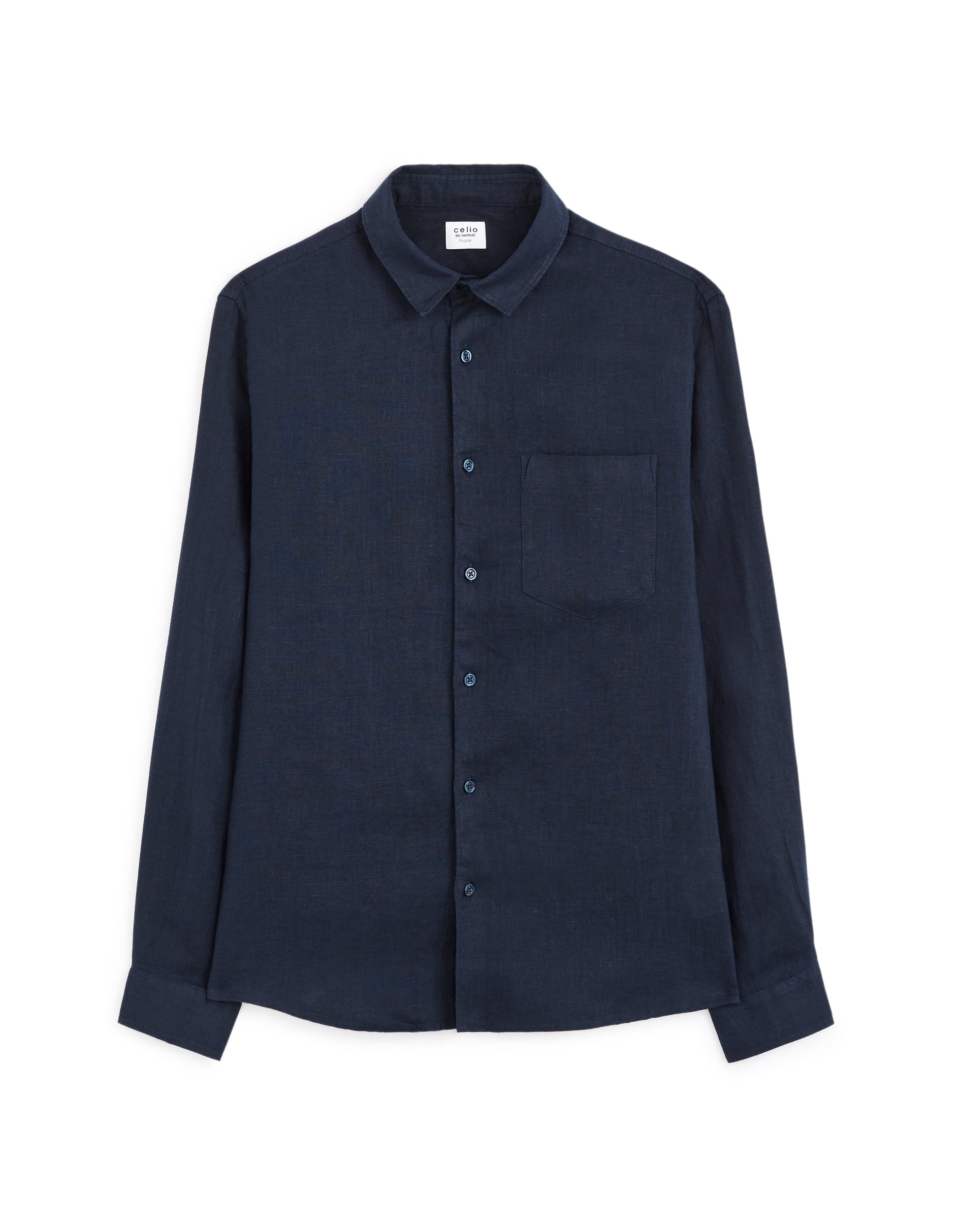 Chemise 100% LIN COL FR