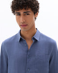 Regular fit 100% linen shirt Celio