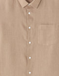 100% Linen Regular Fit Shirt Celio