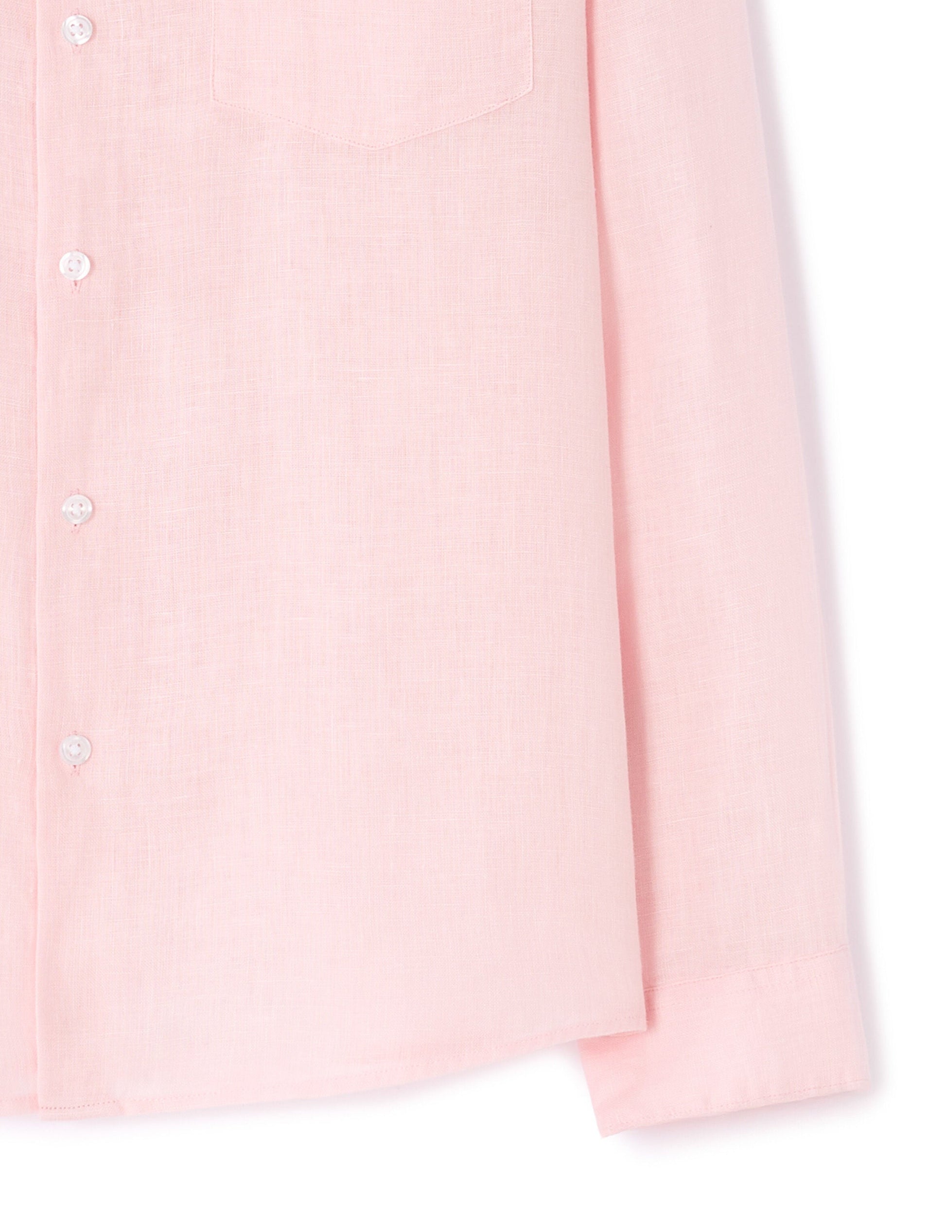 Regular Fit 100% Linen Shirt Celio