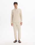 Chemise 100% LIN COL MAO