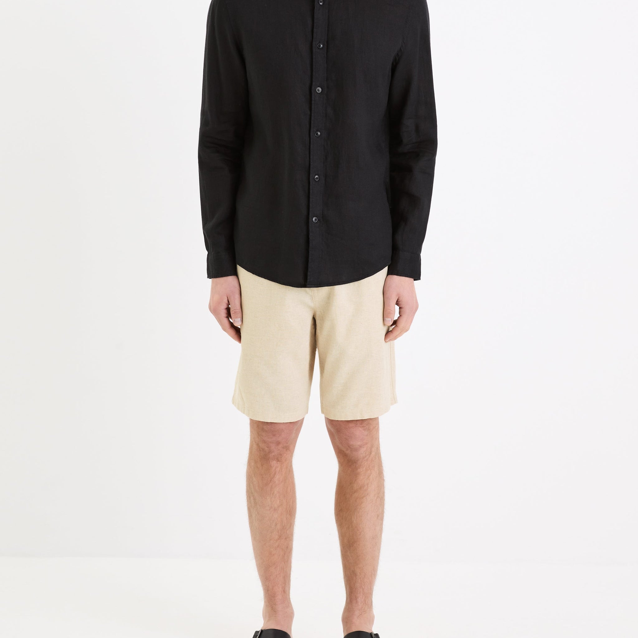 Damaolin Black Long Sleeves Shirt