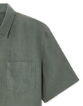 100% Linen Regular Fit Short-Sleeve Shirt Celio