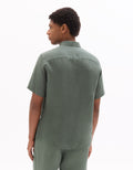 100% Linen Regular Fit Short-Sleeve Shirt Celio
