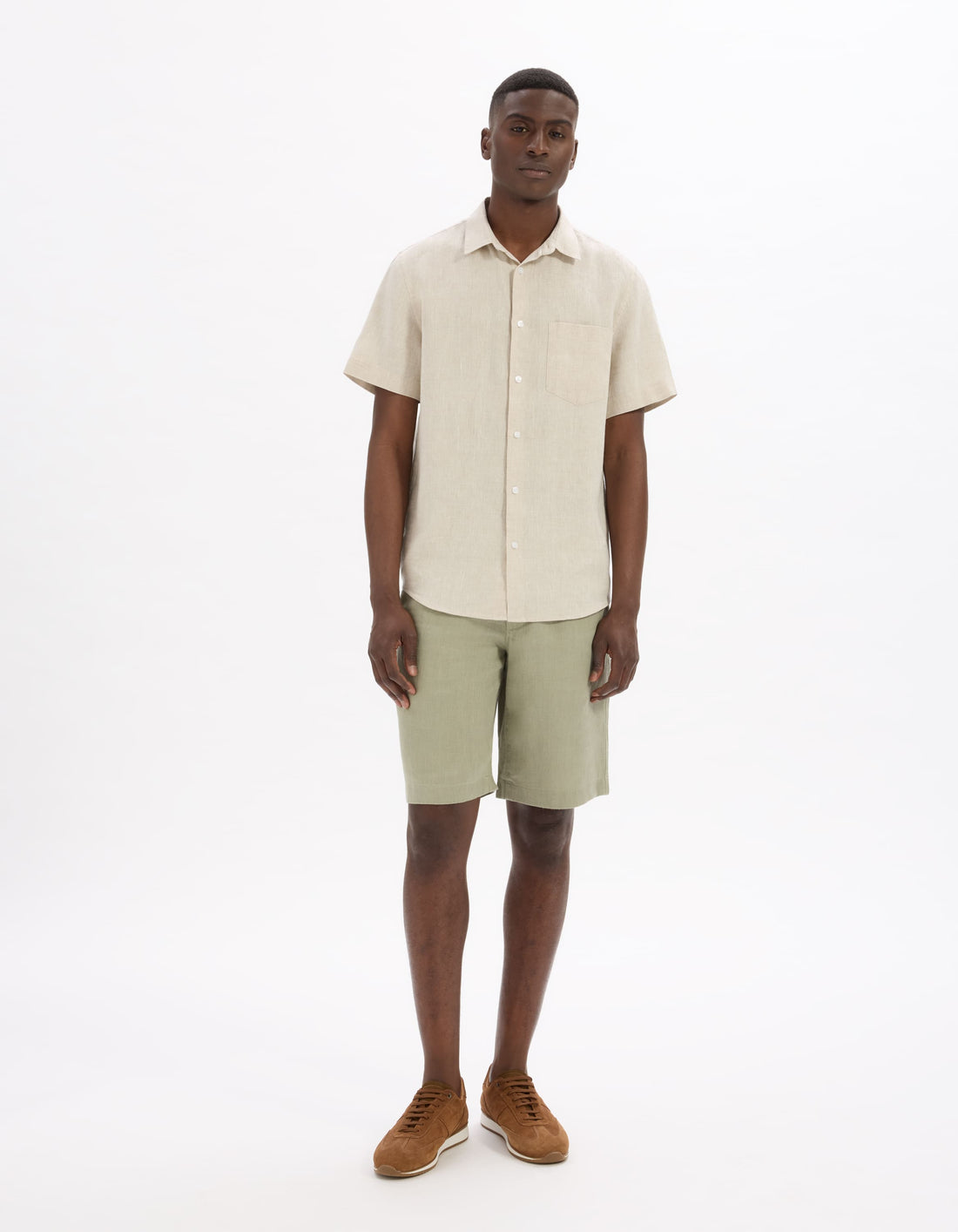 Damarlin Natural Short Sleeves Shirt Celio