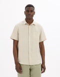Damarlin Natural Short Sleeves Shirt Celio