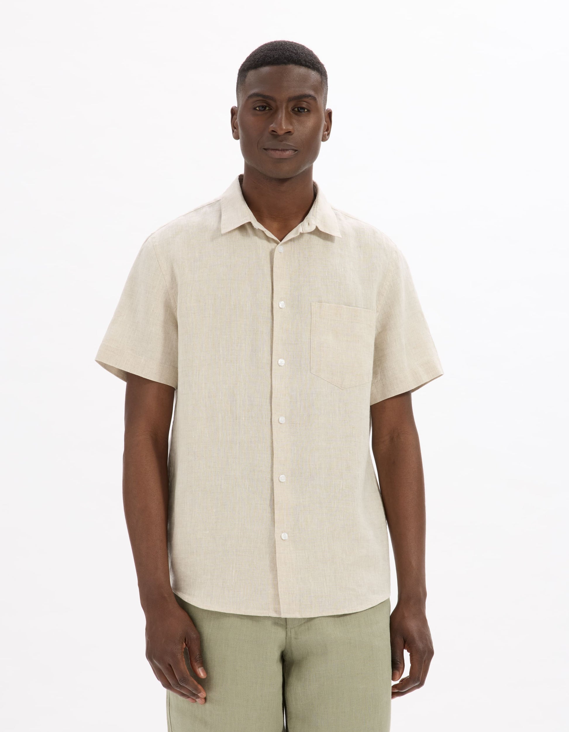 Damarlin Natural Short Sleeves Shirt Celio