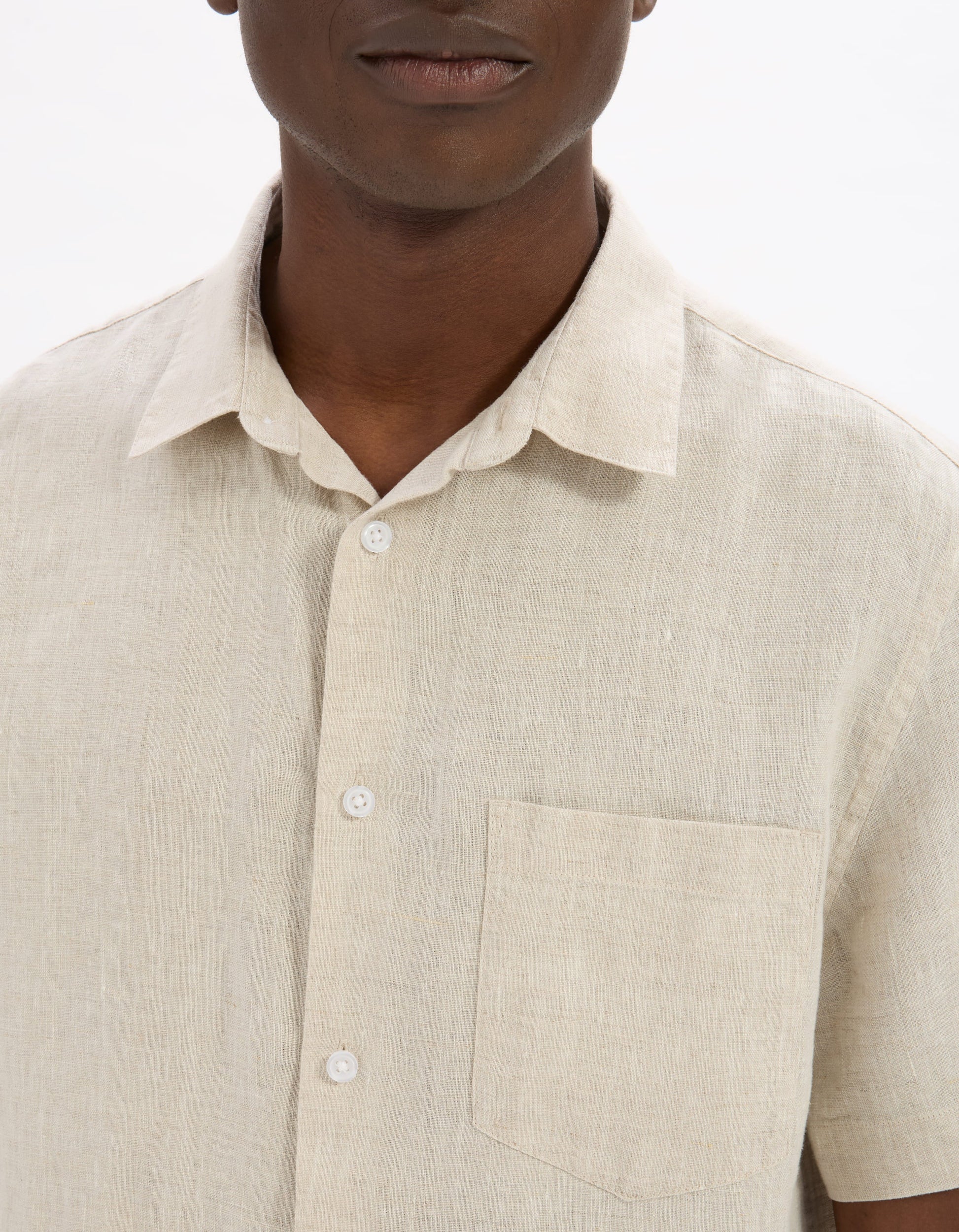 Damarlin Natural Short Sleeves Shirt Celio