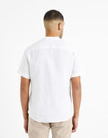 Damaopoc White Short Sleeves Shirt Celio