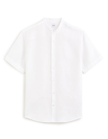 Damaopoc White Short Sleeves Shirt