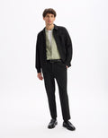 Chemise MC lin COL MAO