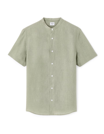 Damaopoc Vert Sauge Short Sleeves Shirt