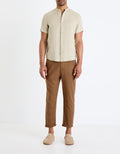 Damaopoc Natural Short Sleeves Shirt Celio