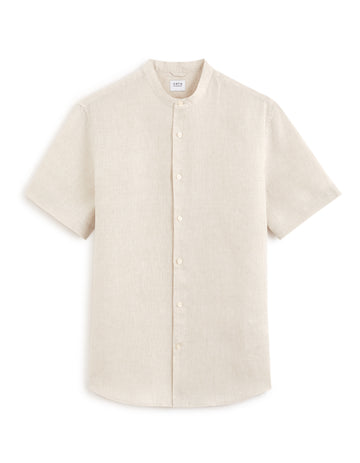 Damaopoc Natural Short Sleeves Shirt