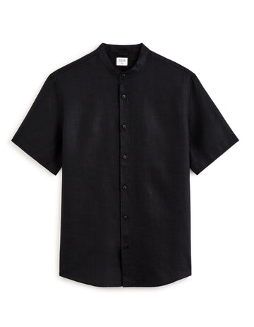 Damaopoc Black Short Sleeves Shirt