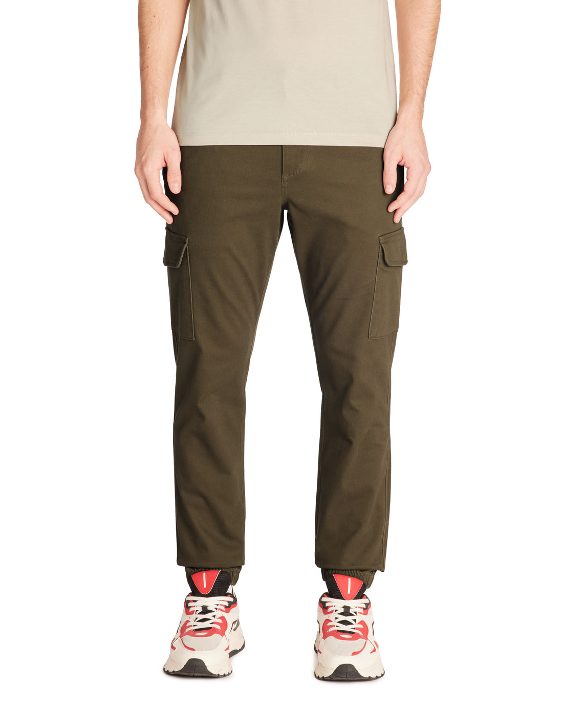 Dolyte Kaki E25 Cargo Pant Celio