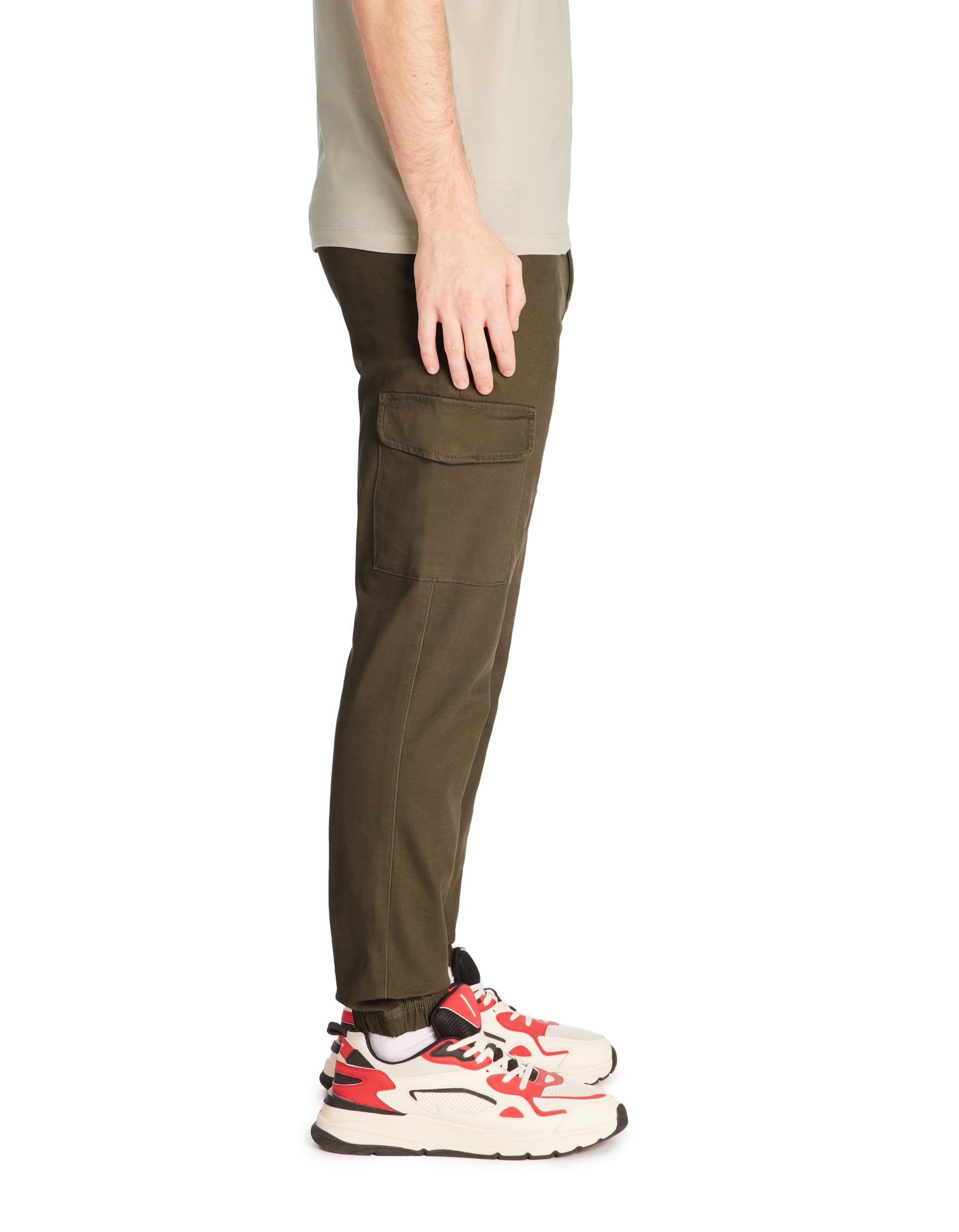 Dolyte Kaki E25 Cargo Pant Celio