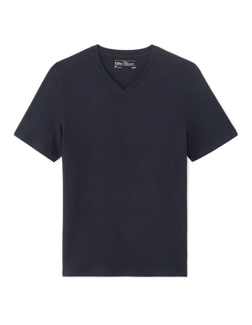 Regular Fit V-Neck T-Shirt, 100% Cotton Celio