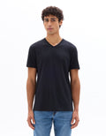 Regular Fit V-Neck 100% Cotton T-Shirt Celio