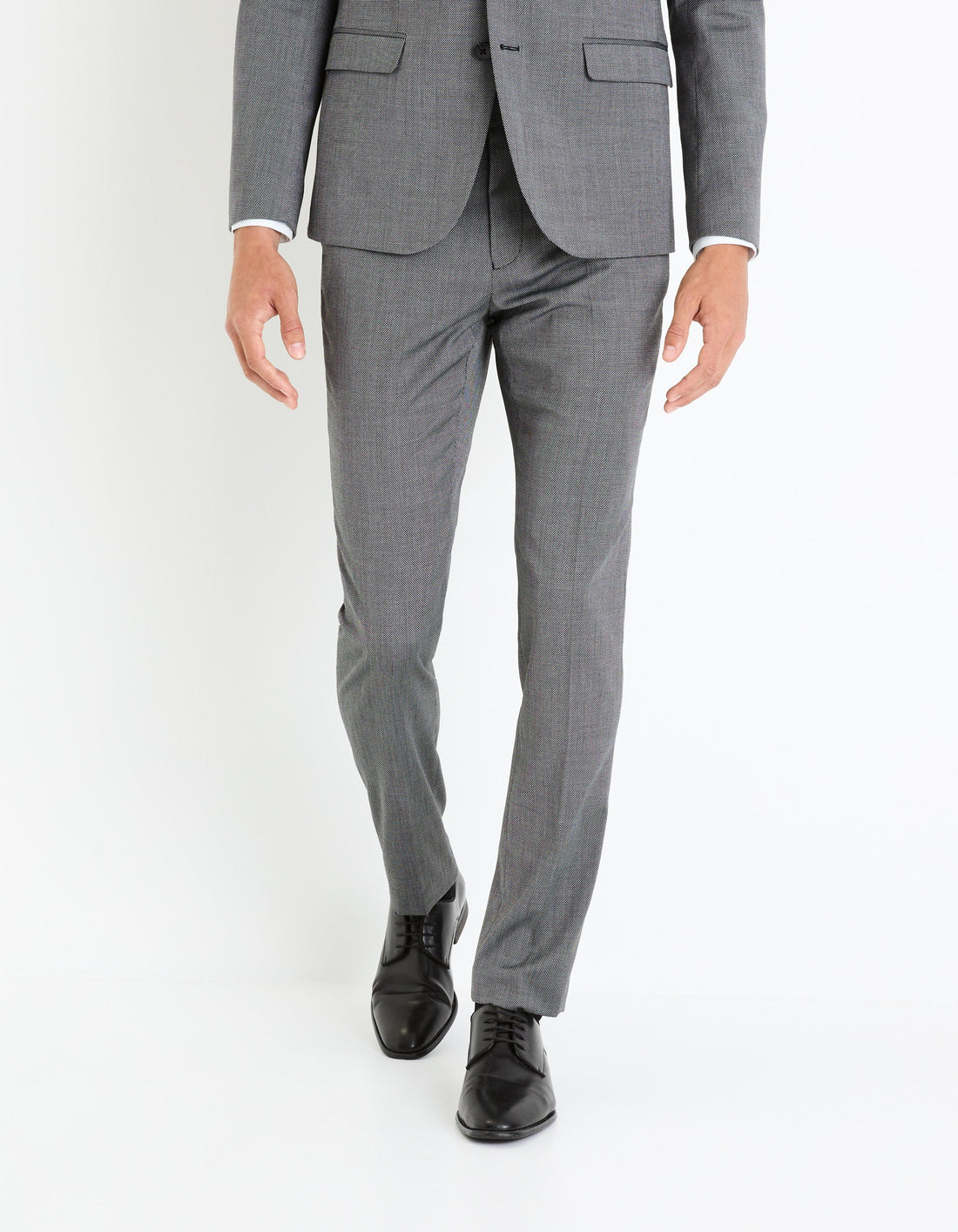 FOBICOL BLACK SUIT PANTS Celio