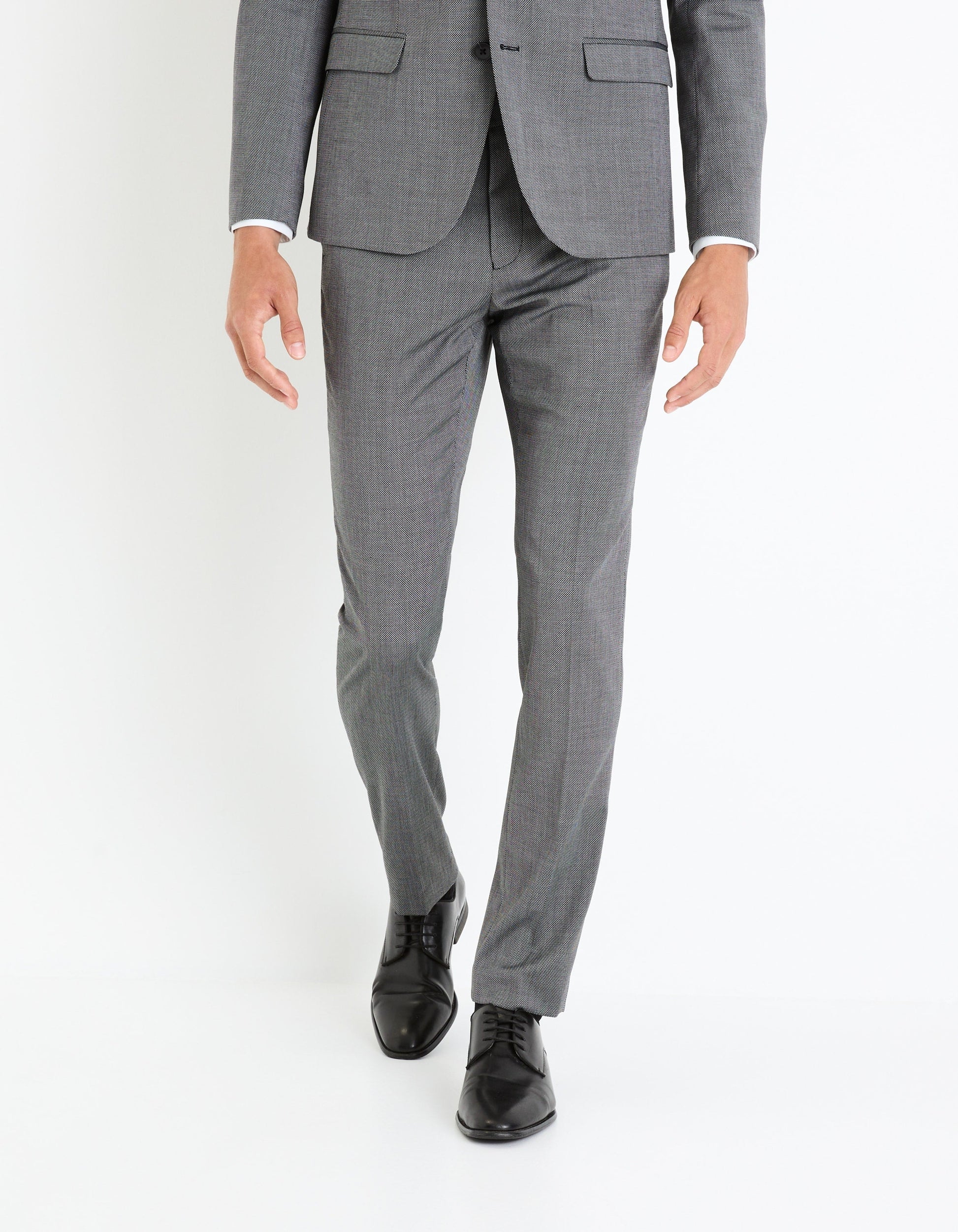FOBICOL BLACK SUIT PANTS Celio