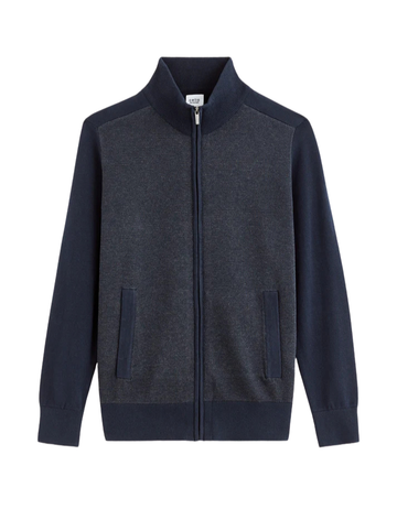 FEGILLOU NAVY CARDIGAN Celio