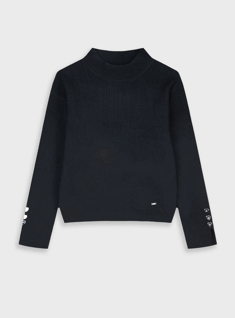 Children's Black Blouse For Girl Energiers