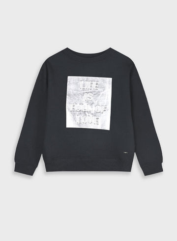 Children's Black Blouse Fleece For Girl Energiers