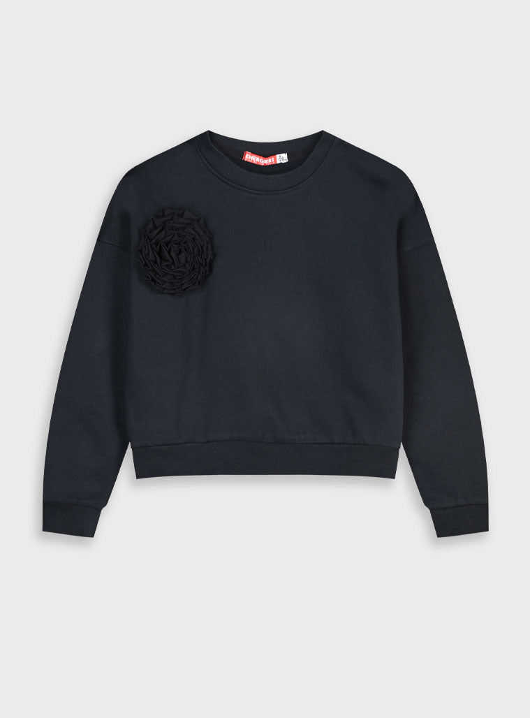 Children's Black Blouse For Girl Energiers