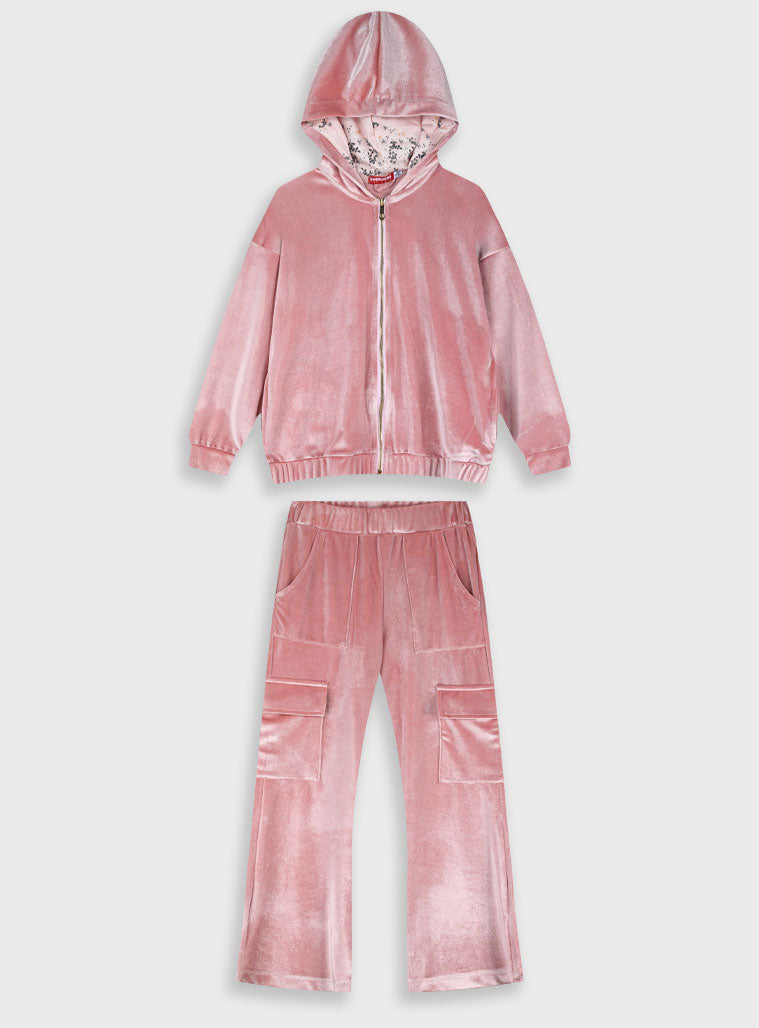 Children's Pink Tracksuit For Girl Energiers