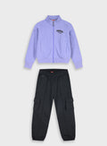 Children's Lilac Tracksuit For Girl Energiers