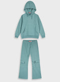 Children's Green Tracksuit(Blouse,Trousers) For Girl Energiers