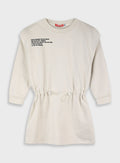 Children's Offwhite Dress For Girl Energiers