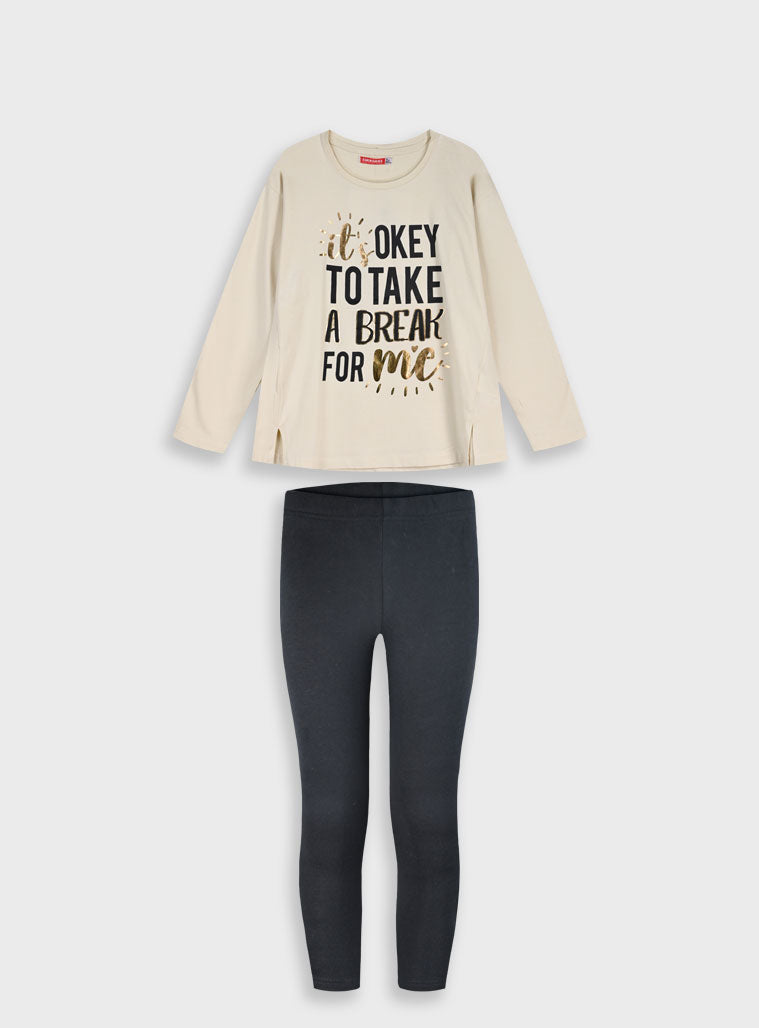 Children's Black Set Energiers