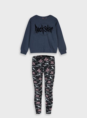 Children's Anthracite Set For Girl Energiers