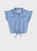 Light Blue Denim SHIRT