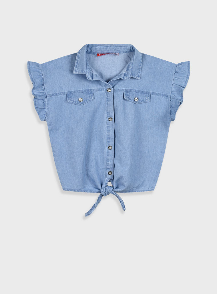 Light Blue Denim SHIRT