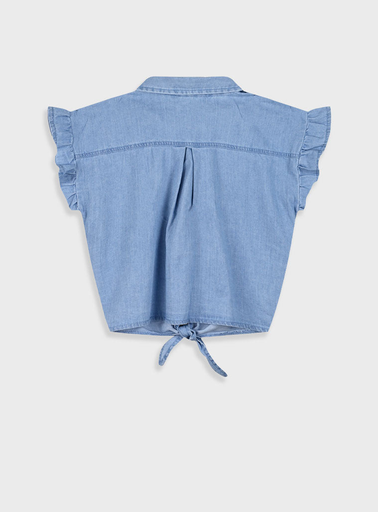 Light Blue Denim SHIRT