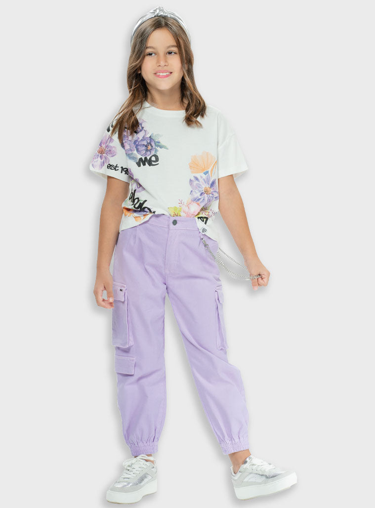 Lilac TROUSERS