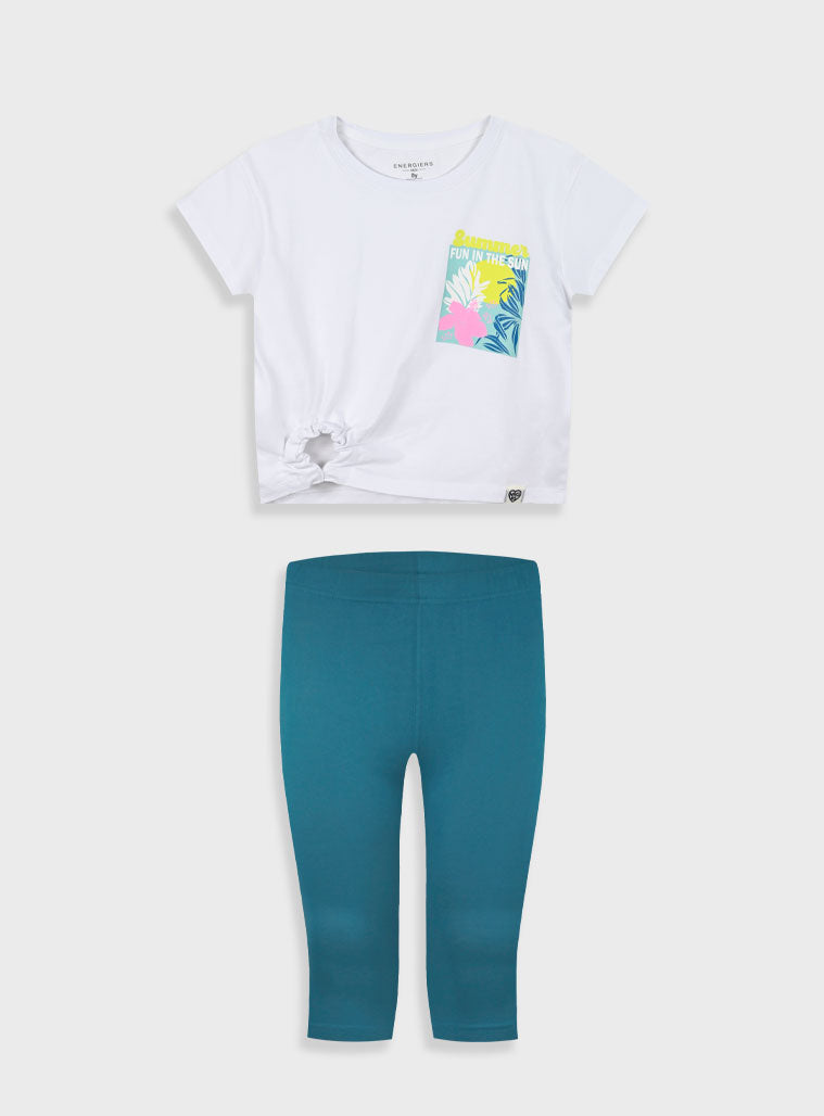 Set with print for girls Energiers