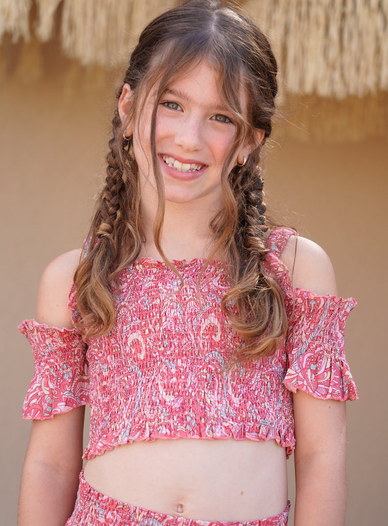 Set(Blouse,Culottes) for Girls Energiers