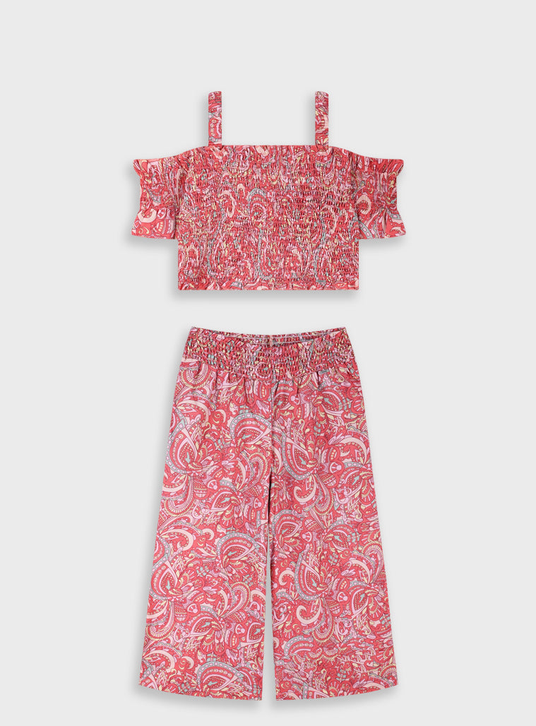 Set(Blouse,Culottes) for Girls Energiers