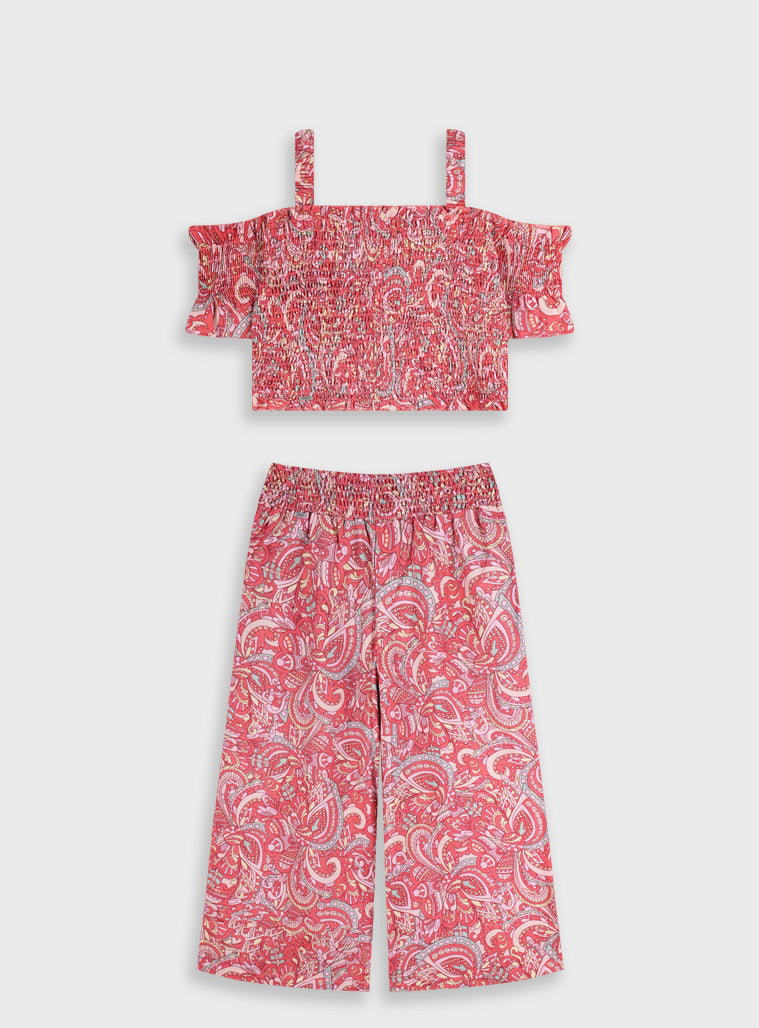 Set(Blouse,Culottes) for Girls Energiers